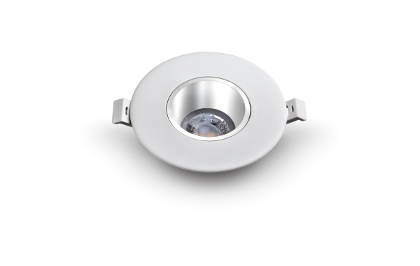 فریم سفید کروم براق