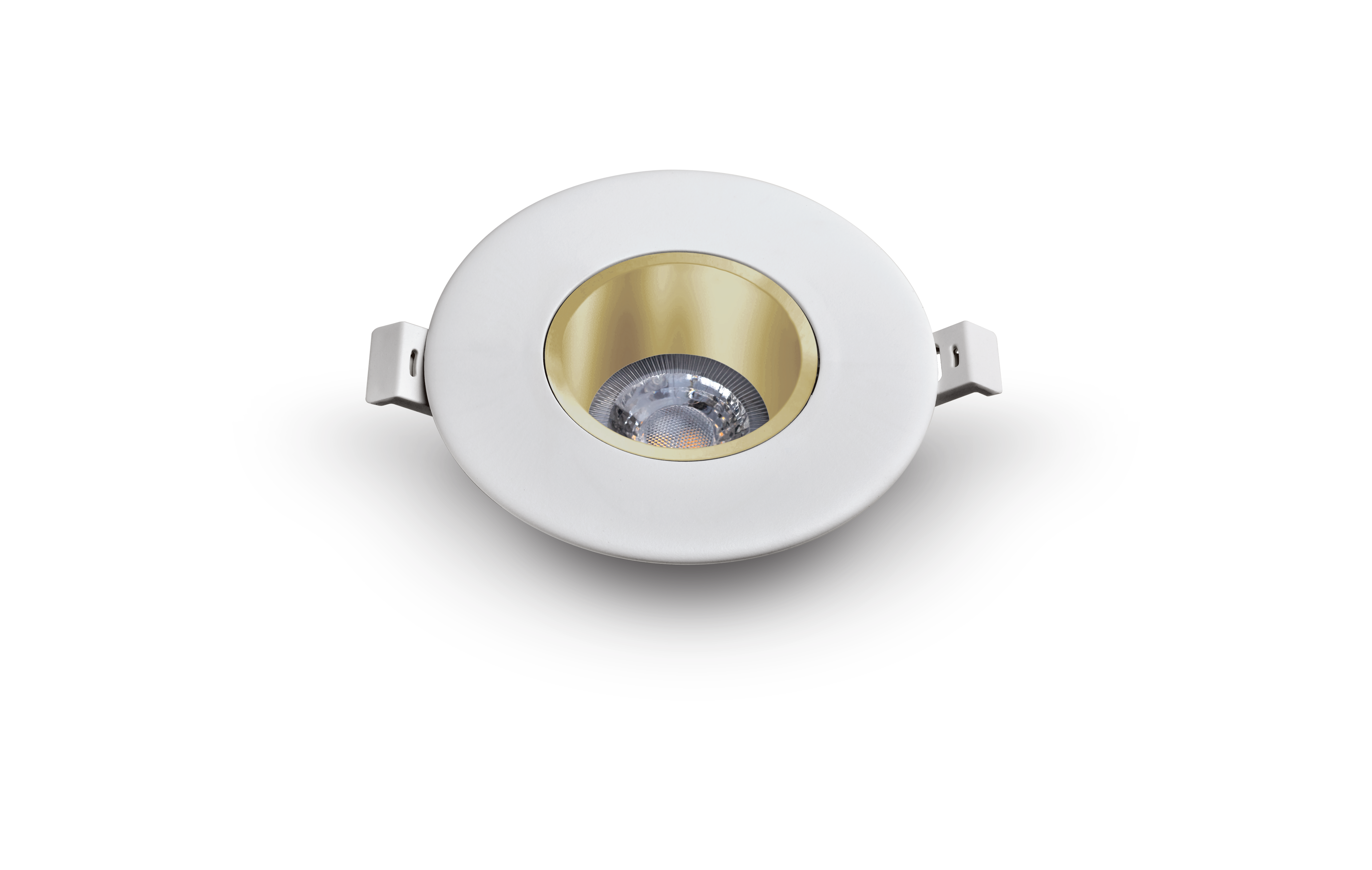 فریم سفید طلایی مات